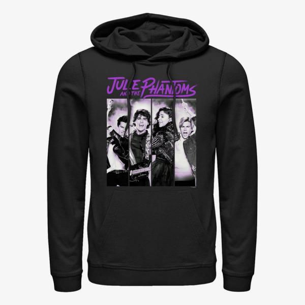 Mikina Merch Netflix Julie And The Phantoms - Panel Band Unisex Hoodie Black L