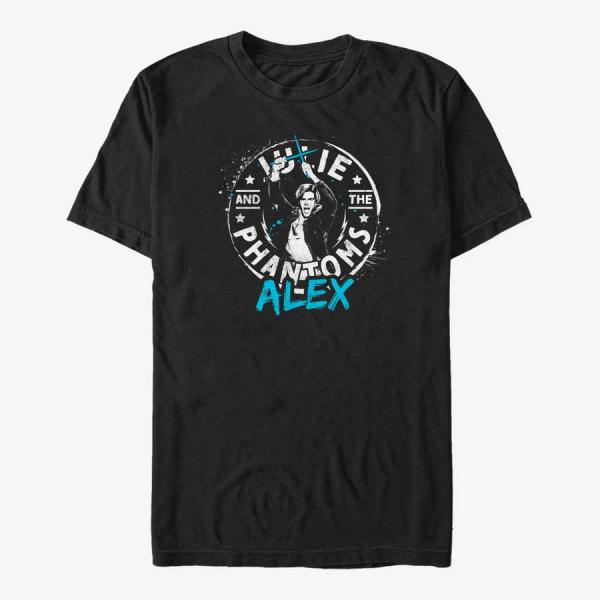 Tričko Merch Netflix Julie And The Phantoms - Alex Grunge Unisex T-Shirt Black S