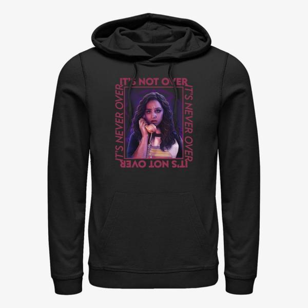 Queens Netflix Fear Street - Fear Street Text Square Unisex Hoodie Black
