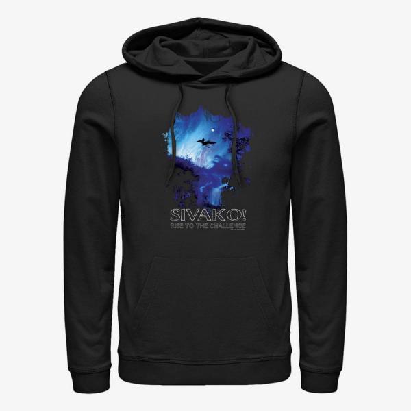 Mikina Merch Twentieth Century Fox Avatar 1 - Rise to the Challenge Unisex Hoodie Black S