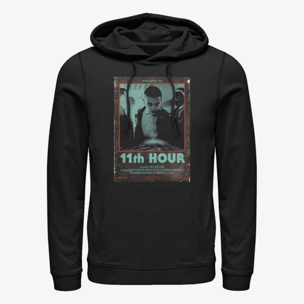 Mikina Merch Netflix Stranger Things - 11th Hour Unisex Hoodie Black L