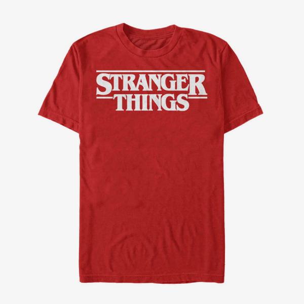Tričko Merch Netflix Stranger Things - Stranger Things Unisex T-Shirt Red XL