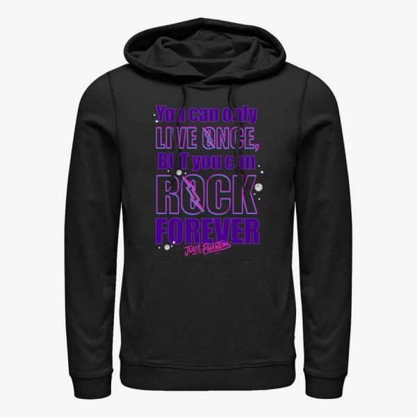 Queens Netflix Julie And The Phantoms - Rock Forever Unisex Hoodie Black
