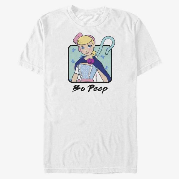 Tričko Merch Pixar Toy Story - Bo Peep Cloak Unisex T-Shirt White S