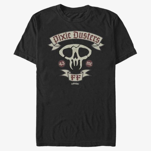 Queens Pixar Onward - Dusters Back Unisex T-Shirt Black