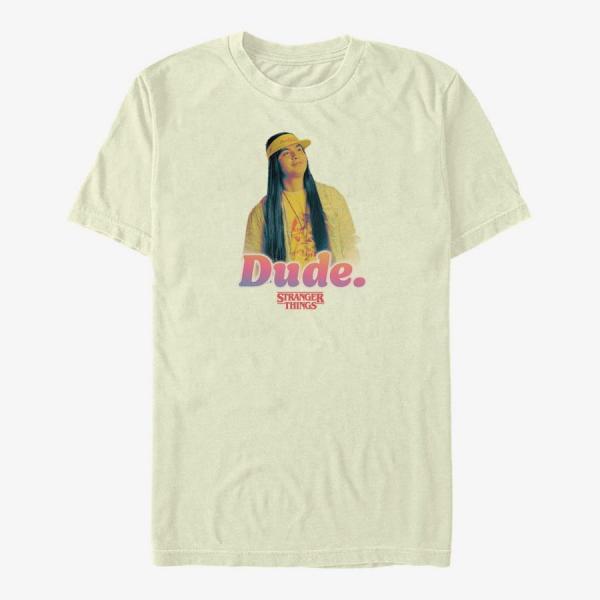 Tričko Merch Netflix Stranger Things - Surfer Dude Unisex T-Shirt Natural XL
