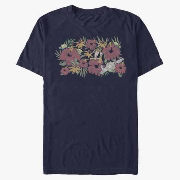 Tričko Merch Pixar Toy Story - Toy Flowers Unisex T-Shirt Navy Blue S