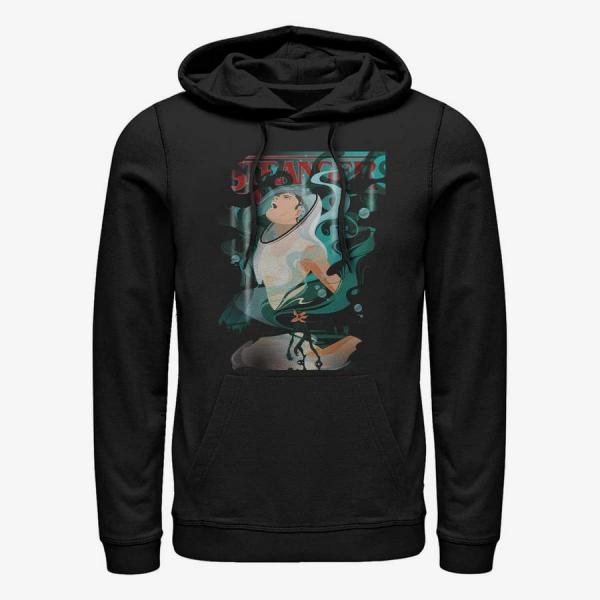 Mikina Merch Netflix Stranger Things - Upside Down Eleven Unisex Hoodie Black S