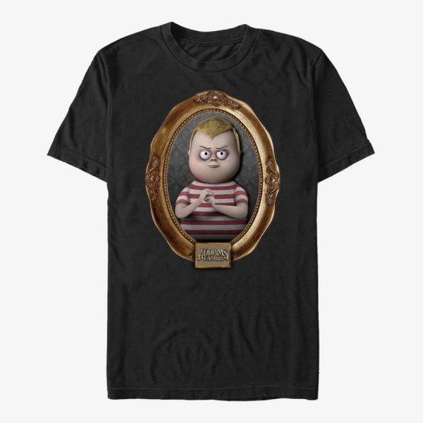 Tričko Merch MGM The Addams Family - Pugsley Portrait Unisex T-Shirt Black M