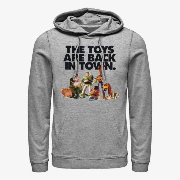 Queens Pixar Toy Story - In Town Unisex Hoodie Heather Grey