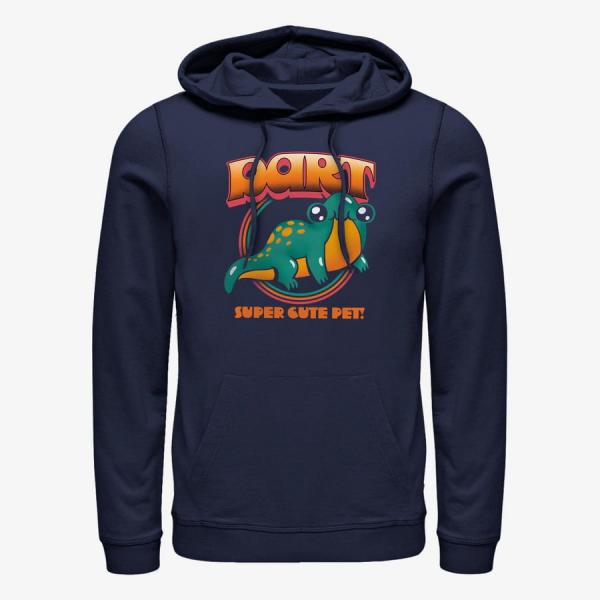 Mikina Merch Netflix Stranger Things - Dart Time Unisex Hoodie Navy Blue XXXL
