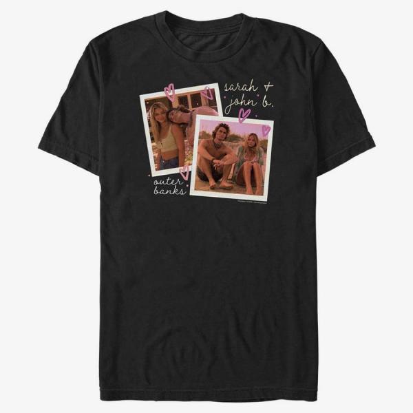 Queens Netflix Outer Banks - John and Sarah Unisex T-Shirt Black