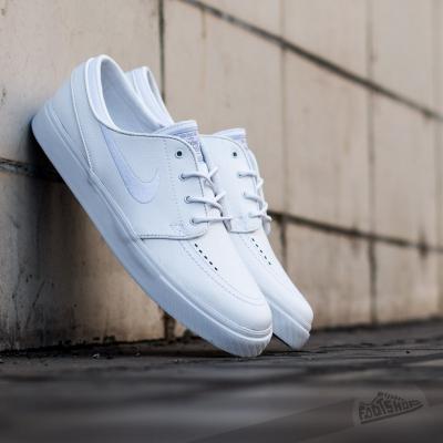 Nike Zoom Stefan Janoski L White/ White- Wolf Grey