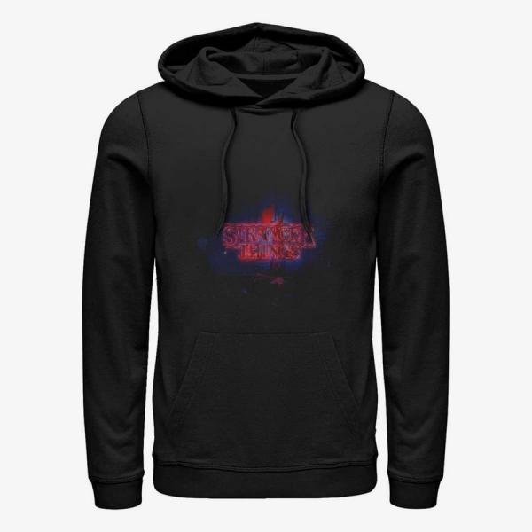 Mikina Merch Netflix Stranger Things - Strange 4 Poster Unisex Hoodie Black S