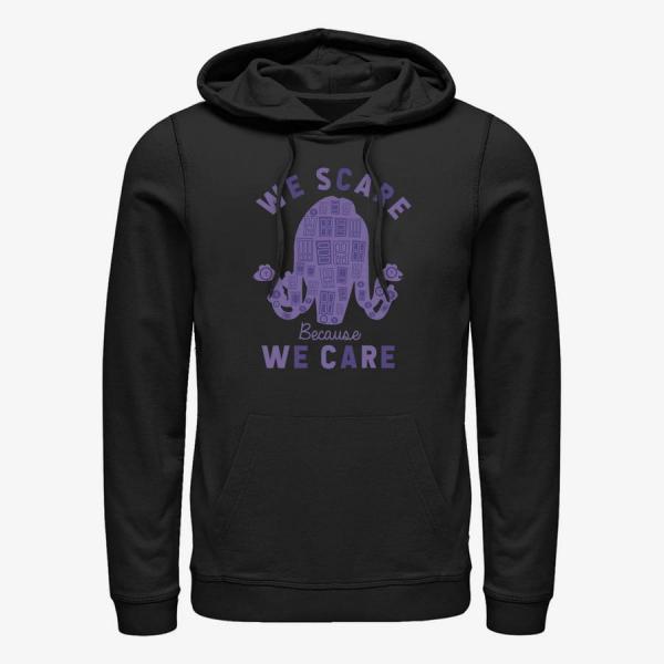 Mikina Merch Pixar Monster's University - Scare For Care Celia Unisex Hoodie Black XXXL