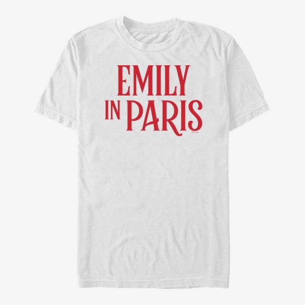 Queens Paramount MTV - Emily Logo Unisex T-Shirt White