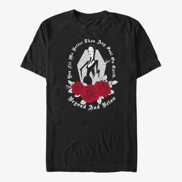 Queens MGM The Addams Family - Morticia Soul Unisex T-Shirt Black