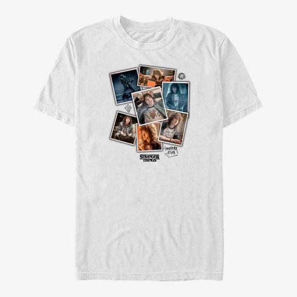 Tričko Merch Netflix Stranger Things - The Eddie Unisex T-Shirt White L