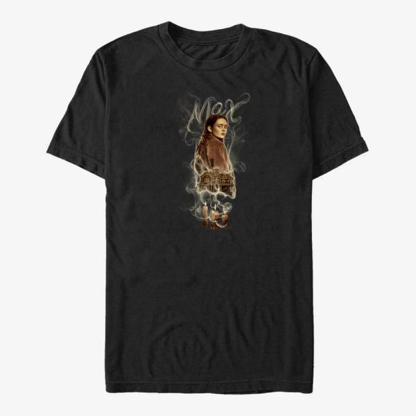Queens Netflix Stranger Things - Max Badge Unisex T-Shirt Black