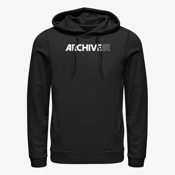 Queens Netflix Archive 81 - Logo Unisex Hoodie Black