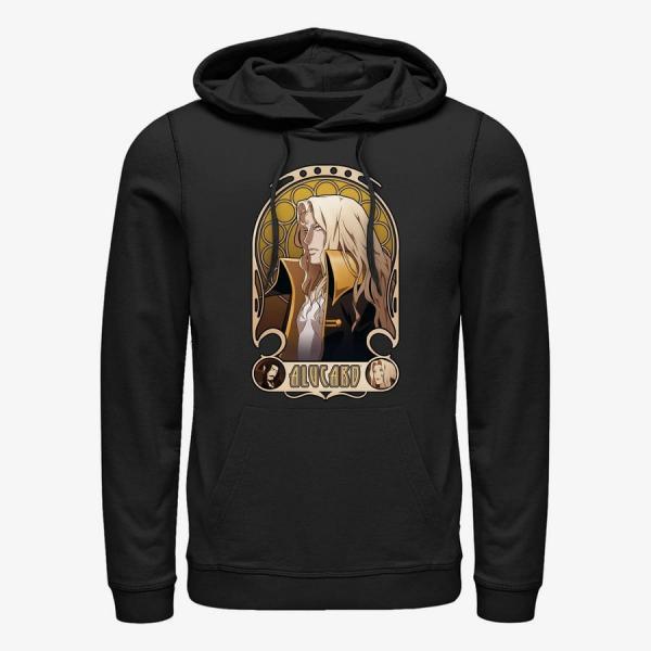 Queens Netflix Castlevania - Alucard Nouveau Unisex Hoodie Black