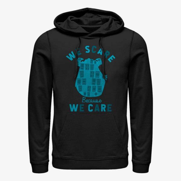 Mikina Merch Pixar Monster's Inc. - Scare For Care Sulley Unisex Hoodie Black XXXL