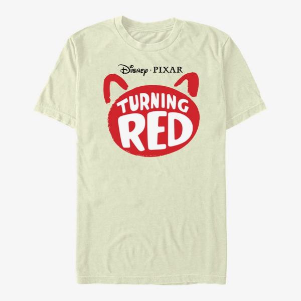 Tričko Merch Pixar Turning Red - Red Logo Unisex T-Shirt Natural L