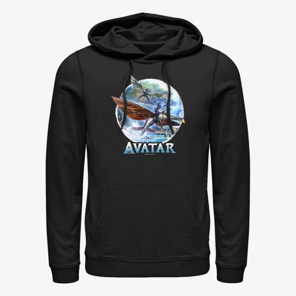 Mikina Merch Twentieth Century Fox Avatar 2 - Banshee Flight Unisex Hoodie Black S