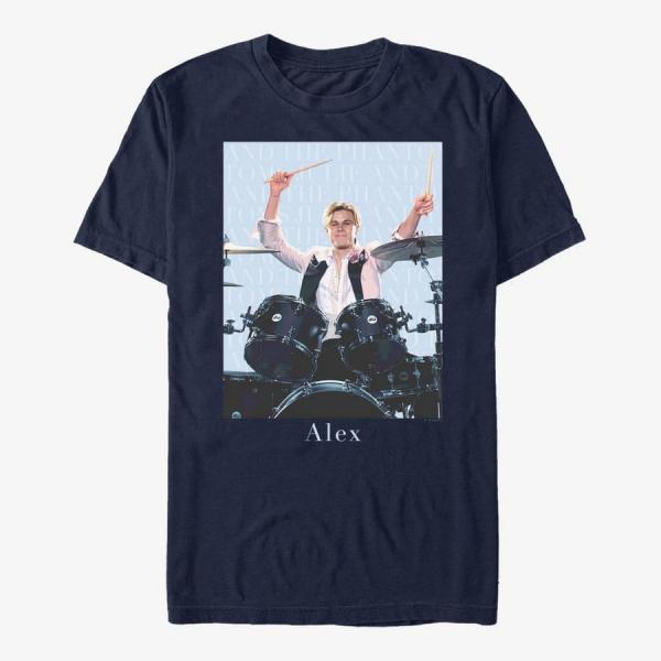 Queens Netflix Julie And The Phantoms - Drumming Unisex T-Shirt Navy Blue