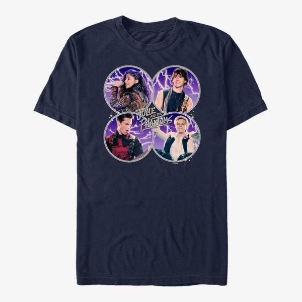 Queens Netflix Julie And The Phantoms - Julie Reggie Luke Alex Unisex T-Shirt Navy Blue