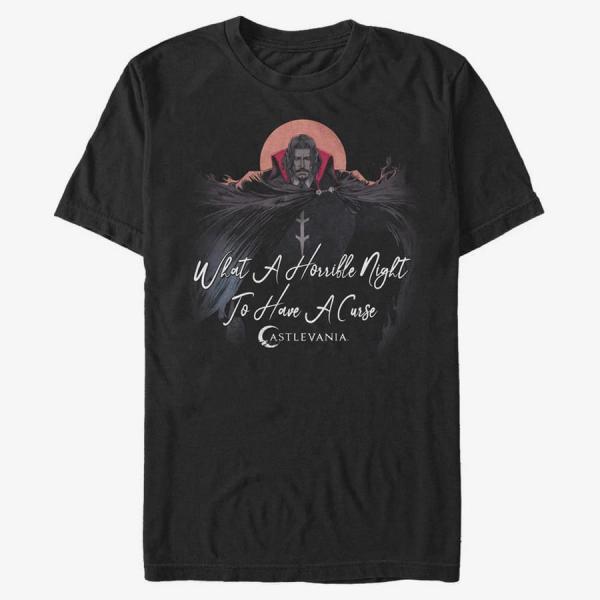 Queens Netflix Castlevania - Horrible Night To Have A Curse Unisex T-Shirt Black