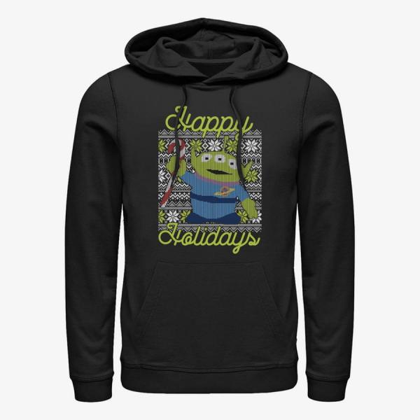 Queens Pixar Toy Story 1-3 - Alien Christmas Unisex Hoodie Black