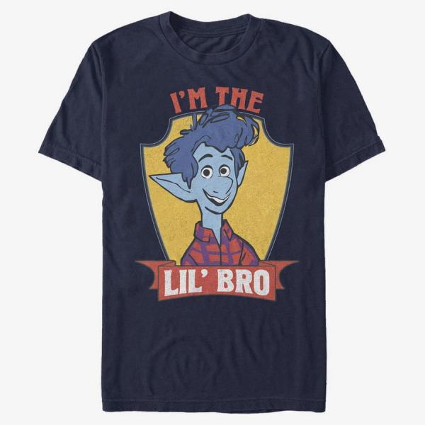 Queens Pixar Onward - Lil Bro Unisex T-Shirt Navy Blue