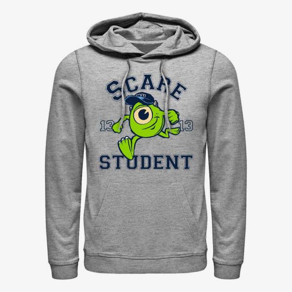 Queens Pixar Monster's Inc. - Scare Student Unisex Hoodie Heather Grey