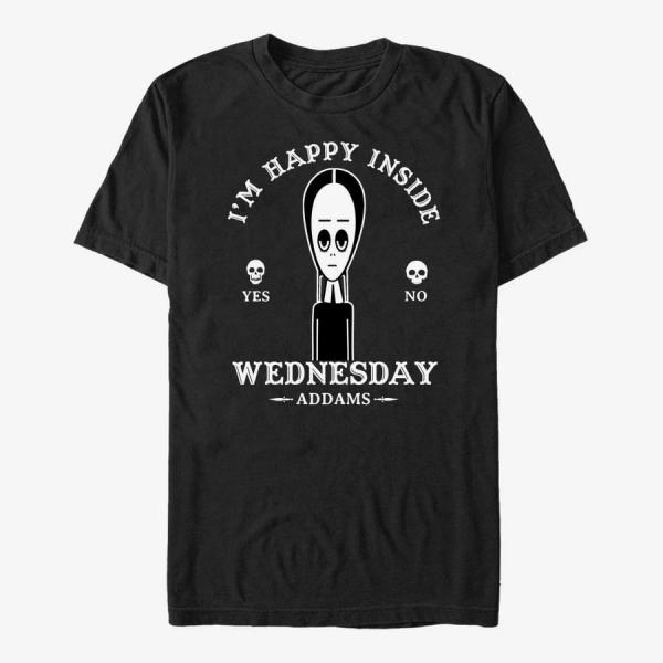 Queens MGM The Addams Family - Wednesday Macabe Unisex T-Shirt Black