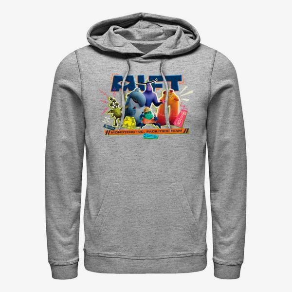 Queens Pixar Monsters At Work - Mift Comedians Unisex Hoodie Heather Grey