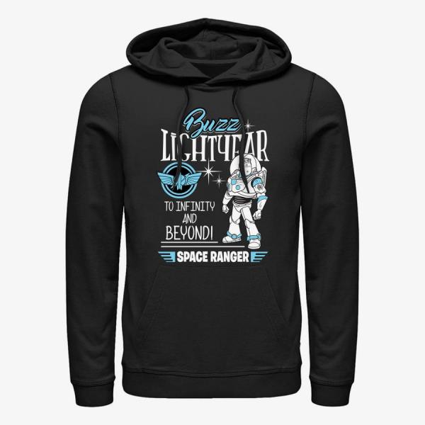 Mikina Merch Pixar Toy Story - Lightyear Laser Unisex Hoodie Black M