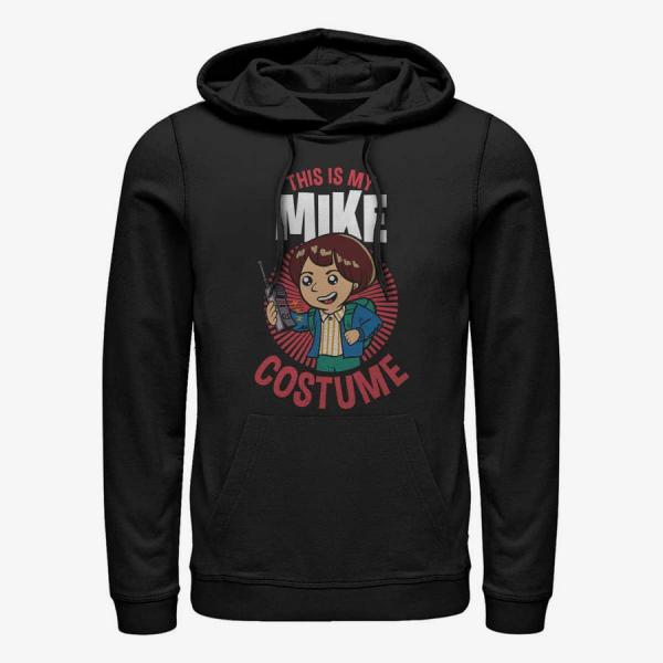 Mikina Merch Netflix Stranger Things - Mike Costume Unisex Hoodie Black S