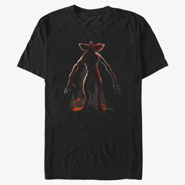 Tričko Merch Netflix Stranger Things - Haunted Night Unisex T-Shirt Black S