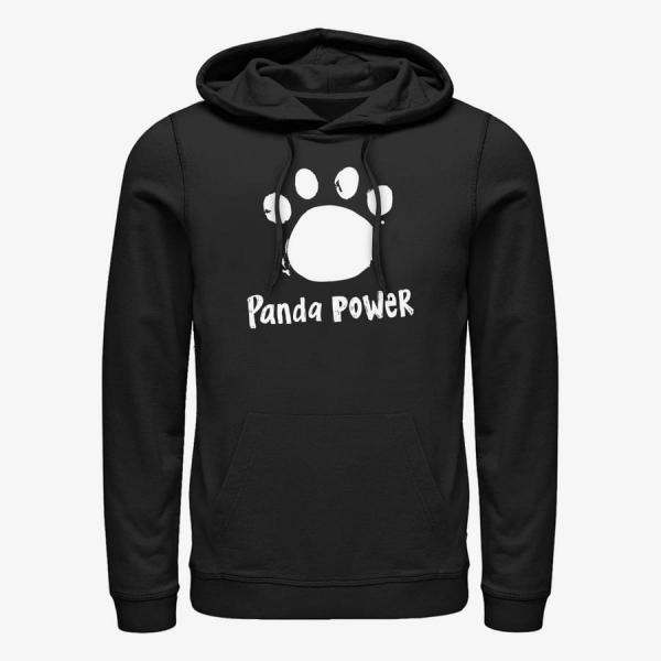 Mikina Merch Pixar Turning Red - Panda Power Unisex Hoodie Black S