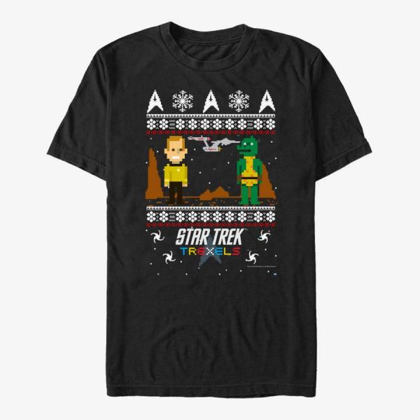 Tričko Merch Paramount Star Trek - Gorn Sweater Unisex T-Shirt Black XL