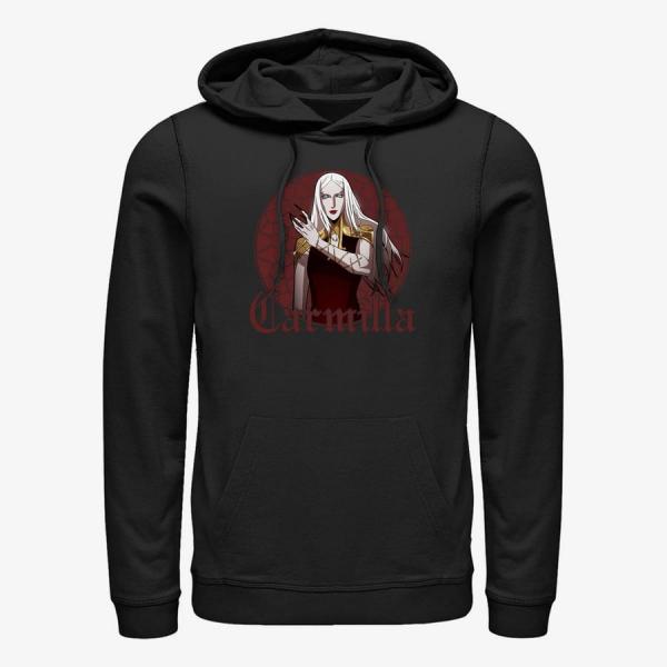 Queens Netflix Castlevania - Stained Glass Carmilla Unisex Hoodie Black