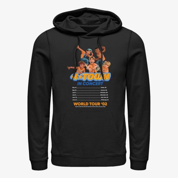 Queens Pixar Turning Red - Concert Listing Unisex Hoodie Black