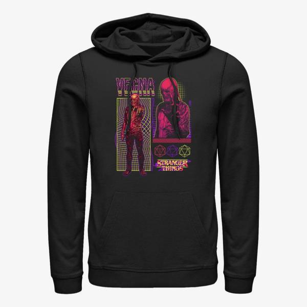 Mikina Merch Netflix Stranger Things - VECNA STREETWEAR INFOGRAPHIC Unisex Hoodie Black M