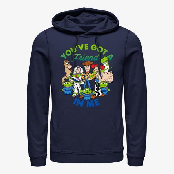 Queens Pixar Toy Story - Friendship Unisex Hoodie Navy Blue