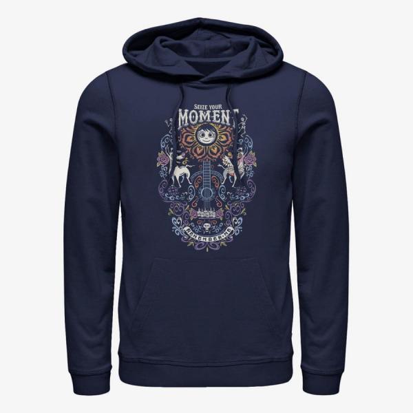 Mikina Merch Pixar Coco - DANTE AND MIGUEL Unisex Hoodie Navy Blue XL