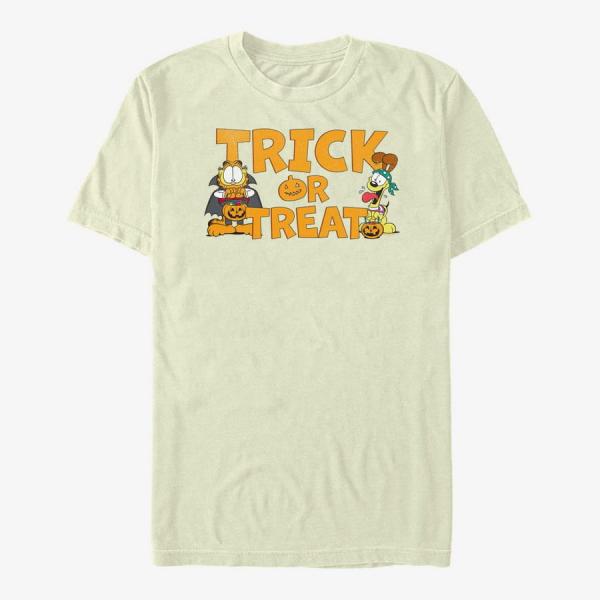 Tričko Merch Paramount Garfield - Garfield Halloween Unisex T-Shirt Natural S