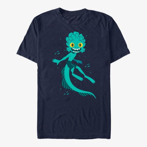 Tričko Merch Pixar Luca - Big Luca Unisex T-Shirt Navy Blue M