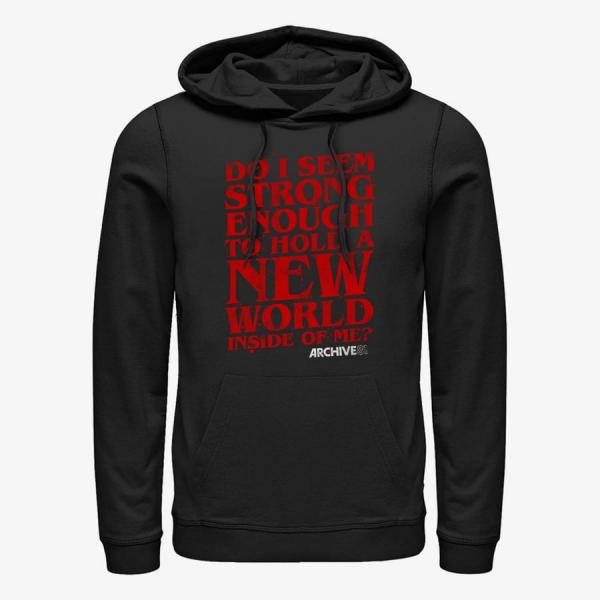 Queens Netflix Archive 81 - Strong Enough Unisex Hoodie Black