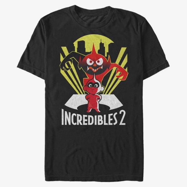 Queens Pixar Incredibles 2 - Jack Jack Demon Unisex T-Shirt Black